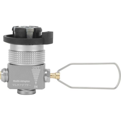 Adaptateur de Recharge de Cartouche de Gaz avec Valve d'Évent - Kit pour Réchaud de Randonnée et Camping Portable (1/5)