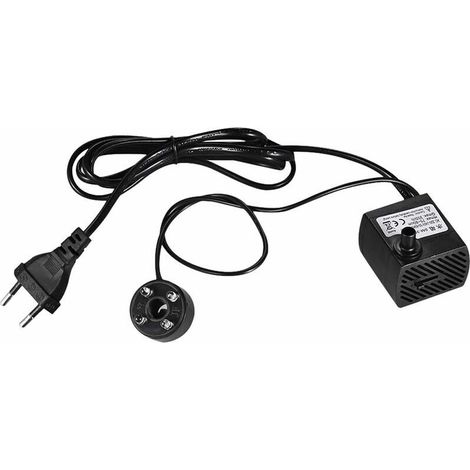 Pompe à eau submersible 350 L/h 5 W avec 4 lumières LED ultra silencieuses pour (1/5)