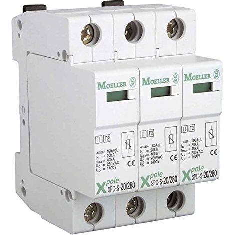 EATON (INSTALLATION) AUGMENTATION KOMP. 3P 180 VAC 20 KA SPC-S-20/280/3 167595