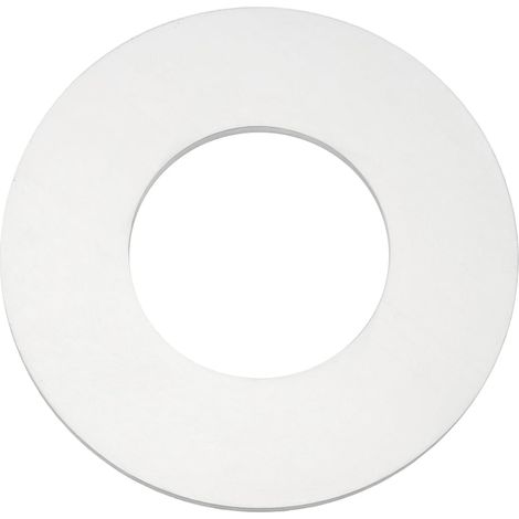 1 Pièce Rondelle De Robinet De Cuisine Grande Base Aluminium 70 X 35 X 3mm Pour Robinet Douche Fixe Argent (1/5)