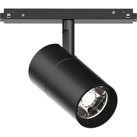 Ideal Lux Faretto EGO 1 luce LED integrato nero alluminio (1/3)