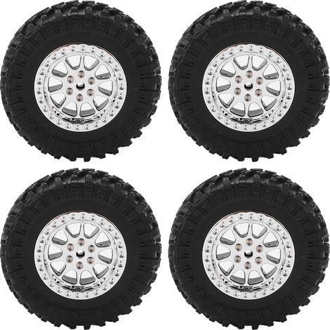 Reifen und Felgen für MN D90 D91 D99 D99S D86 RC-Cars – Zubehör und Ersatzteile R789S Silber (1/5)
