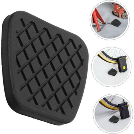 4 pièces Couvre Pédales Caoutchouc Antidérapants pour Voiture pour Embrayage et Frein Protection Intérieure Auto Remplacement Faci (1/5)
