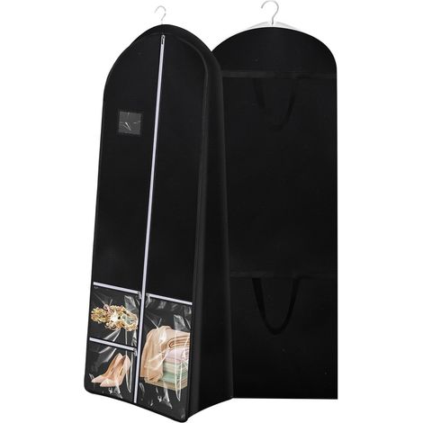 Kleidersack – 1 Stück – Vliesstoff – Staubdicht – Für Kleider und Anzüge – 180 x 60 cm (1/5)