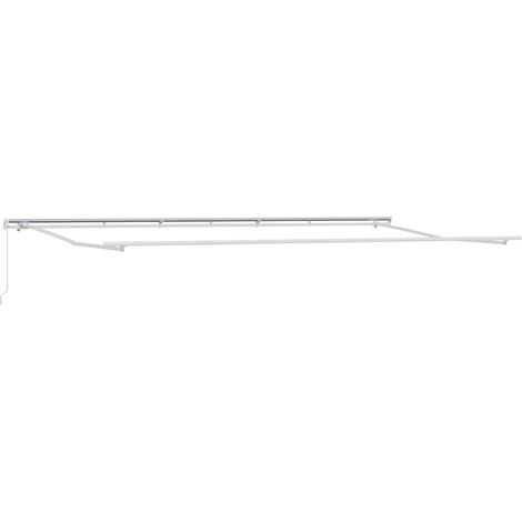 Maison Exclusive - Struttura della tenda Bianco 600 × 350 cm Alluminio