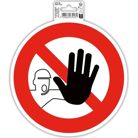 Panel de señalización Exacompta adhesivo PVC 20 cm