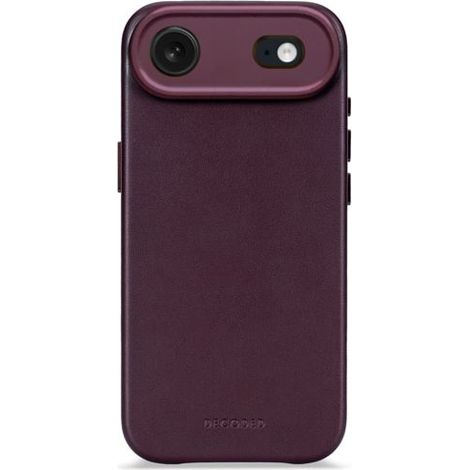 Decoded Leather Backcover iPhone 17 Air Dark Ruby (1/5)