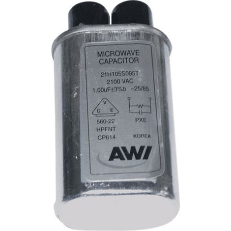 CONDENSATEUR HAUTE TENSION 1.0 ΜF 2100 V POUR MICRO ONDES SAMSUNG - 244100