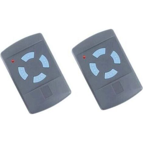 2PACK Télécommande de Garage Sdre HSM4 868 MHz avec 4 Boutons Couleur Bleue Remplacer Les émetteurs Hormann 868 MHz HS4 HSM2 HSP4 868 HS1 868 Tubauto HSM4 868 Tubauto HS4 868Fréquence (1/4)