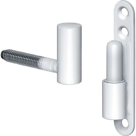 SIMONSWERK Einbohrband SIKU® K 3172 WF, Stahl, verkehrsweiß