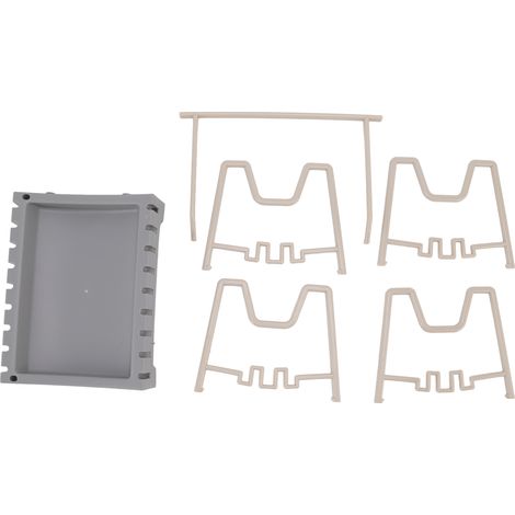 Support de couvercle de casserole en PP durable, base antidérapante stable, gain de place, pour planche à découper et rangement de cuisine, Type B. (1/5)