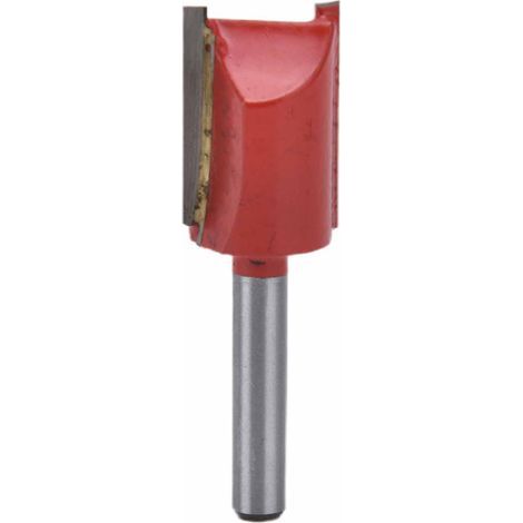 Yinhing Bit de Routeur, Bit Droit 1/4 Pouces Droit pour CNC, Outils de Travail du Bois Routeur de Rondoir, de Couter en Alliage en Alliage en Bois pour , Mdf (1/4''17mm). (1/5)
