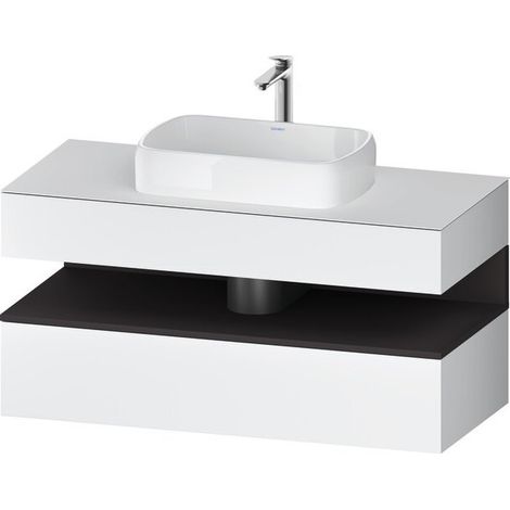 DURAVIT QA4732080180010 QAT KWTU WH Angle 1200x550x600 Blanc mat H