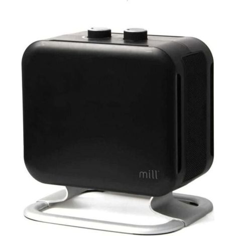 Termoventilatore Nero Da Pavimento Cm 25,4x19,0x26,8 Mill Cus1800mecba (1/5)