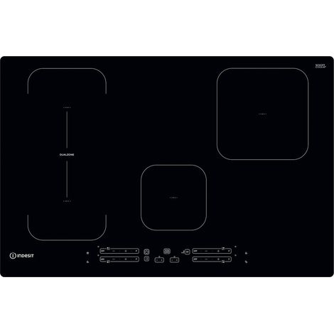 Indesit IB 21B77 NE Schwarz Integriert 77 cm Zonen-Induktionskochfeld 4 Zone(n) (1/3)