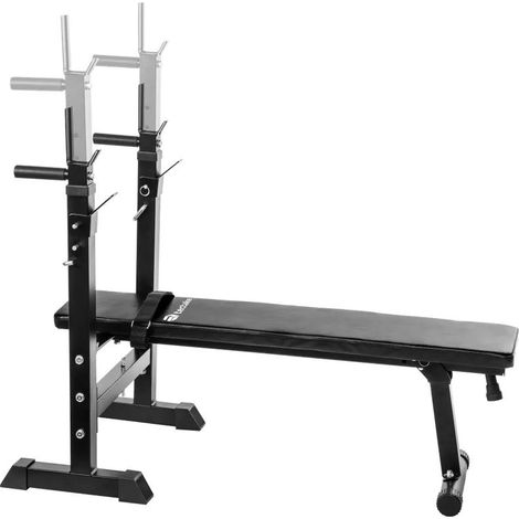 Banc de Musculation Barres d'Haltères et Abdominaux. Confortable et de Qualité (1/5)