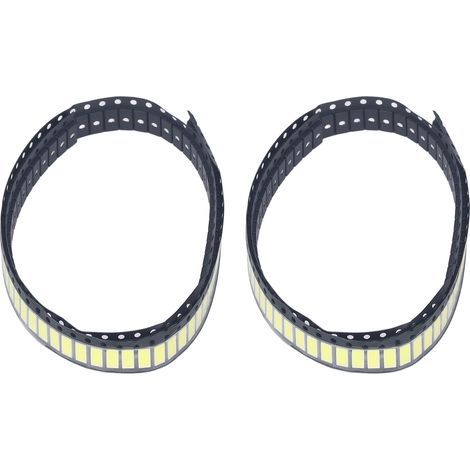 Perle lumineuse LED SMD blanche 6V, 200 pièces, température de couleur 6000 à 6500K, rétro-éclairage TV LCD (1/5)