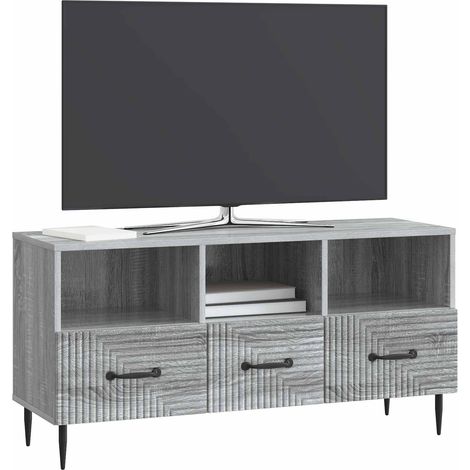 Maison Exclusive - TV-Schränk Graues Sonoma 102 x 34,5 x 50 cm Ho