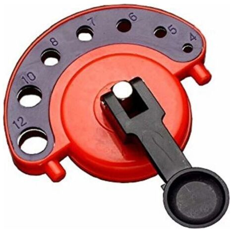 Foret de noyau de diamant de 4-12mm pour le foret de noyau de scie de trou de verre de tuile avec des ouvertures de verre (1/5)