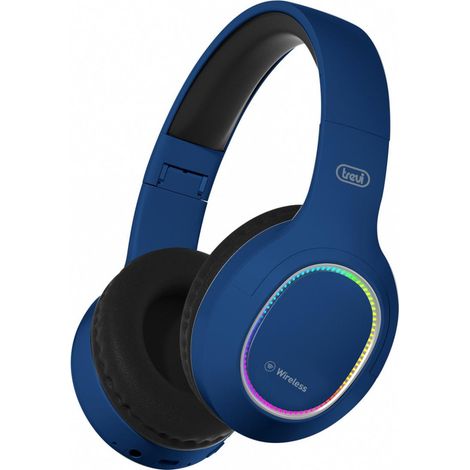 Trevi DJ 12E60 BT Auricolare Con cavo e senza cavo A Padiglione Musica e Chiamate USB tipo C Bluetooth Blu