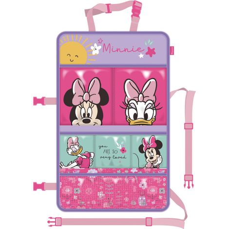 Organiseur de siège arrière de voiture - Minnie & Daisy - 35x58 cm