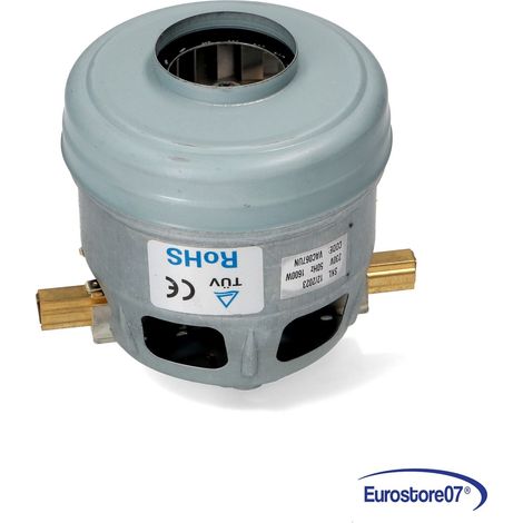 MOTORE ASPIRAPOLVERE MULTIMARCA   Altezza: 113mm, Ø100,5mm. 1600W, 230V, 50Hz.