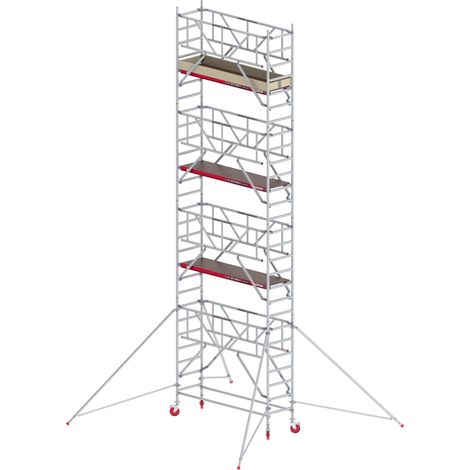 Altrex Fahrgerüst RS Tower 41-S Aluminium mit Safe-Quick und Holz-Plattform 9,20m AH 0,75x1,85m (1/3)