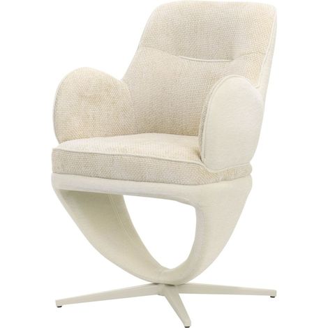 Polsterstuhl 58x62x86 Chenille beige KIAN 02 (1/4)