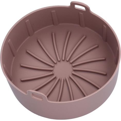 Reusable Non-Stick Silicone Air Fryer Tray, Replacement Silicone Pot for Air Fryer with 360 Degree Air Circulation -20℃ to 220℃, Easy to Clean (1/5)