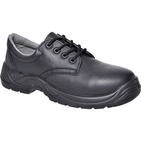 Flachstahl-Schuhe S1p Farbe: Schwarz Größe 41 - Portwest