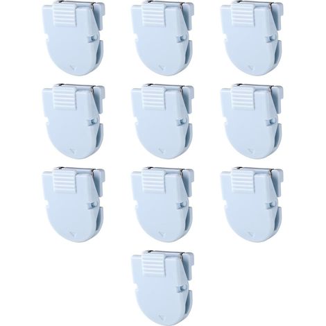 Support carré transparent et brillant, clip multifonctionnel pour (1/5)