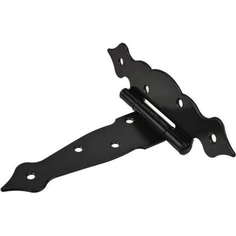 Lot de 4 charnières robustes pour abri de jardin en bois 15 cm (1/4)