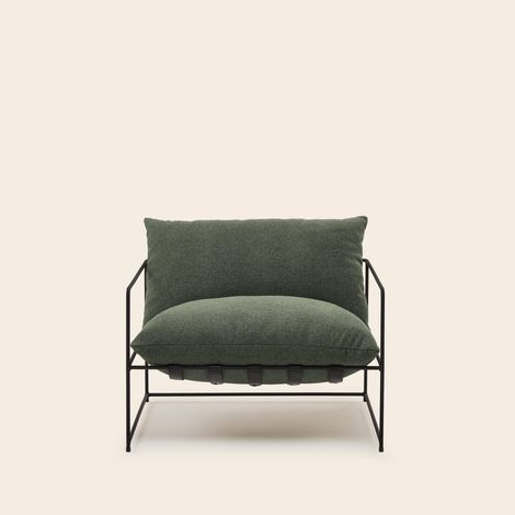 Fauteuil en Structure métal et tissé Glory ALCENO (1/4)
