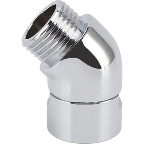 135°-Winkeladapter für Handbrause, Winkeladapter für Duschkopf aus Messing, G1/2-Zoll-Duschzubehör (1/5)