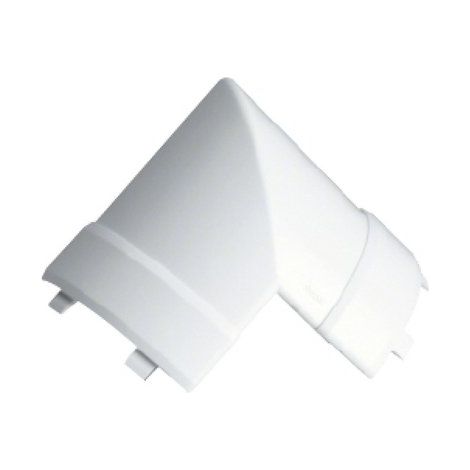 Piezas de esquina exteriores para moldura de 40 x 40 mm, blancas, tehalit TEHALIT