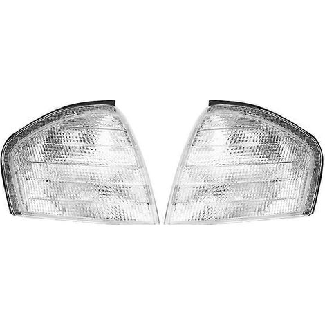 Feux de virage/clignotants (paire) pour Mercedes-Benz Classe C W202 (1994-2000) - Références : 2028261143 et 2028261243 (1/5)