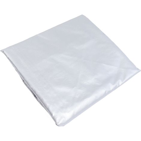 Ortviai Housse de lave-linge et sèche-linge XL en polyester imperméable et anti-UV, gris argent (1/5)