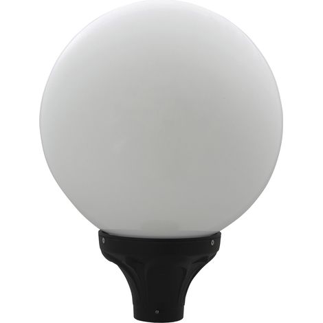 Luminaria para poste INDURA GLOBO IP55 E27 50W 535mm Negro