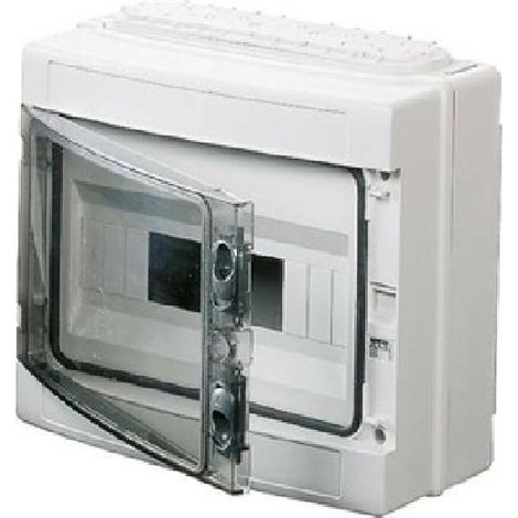 Gewiss GW40103 Elektrischer Verteilerkasten grau RAL 7035 wasserdicht
