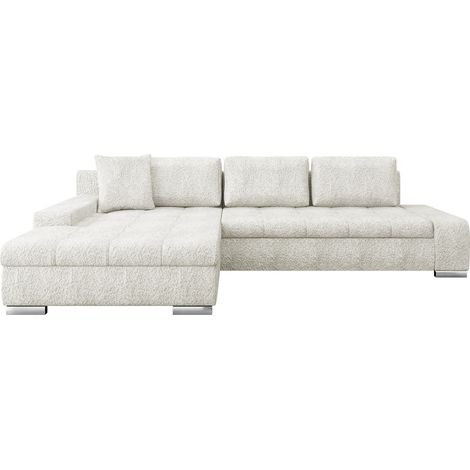 Sofá rinconero Comfivo 147, Coral 70, Función de descanso, Almacenaje, 302x213x80cm, 0 (1/5)