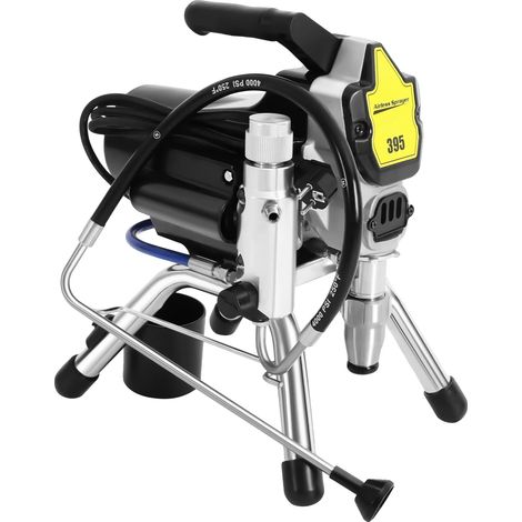 Pulvérisateur de peinture sans air, 1800W de puissance, moteur en cuivre pur, design mobile, certifié CE, compatible avec diverses peintures (1/5)