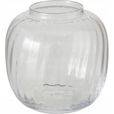 Boltze Jarrón Trial de Vidrio Transparente 19 cm