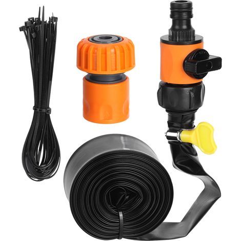 Tuyau d'arrosage pour trampoline, jeu d'eau de jardin, outil de refroidissement estival pour enfants, jouet d'extérieur 12 mètres (1/5)