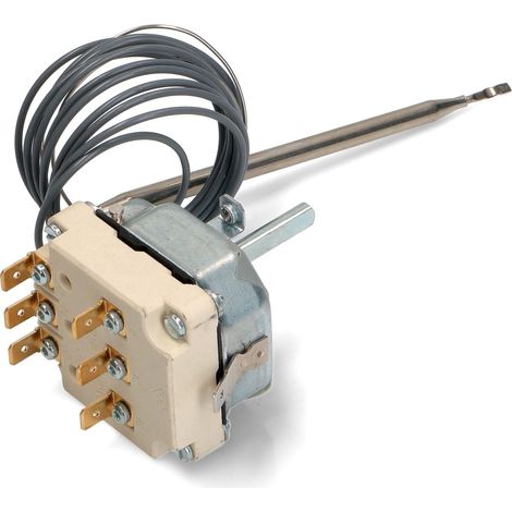 TERMOSTATO FRIGGITRICE 100°-180°C EGO 55.34039.800 TRIFASE 6 CONTATTI (1/3)