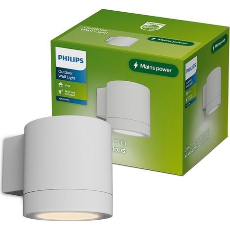 Aplique de exterior led fylx 5 w, blanco