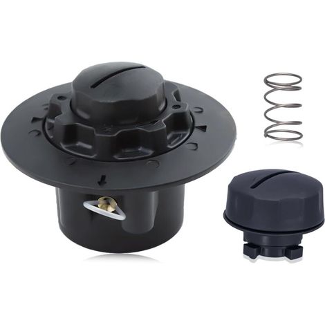 Schneidkopf für Stihl FS38 FS40 FS45 FS50 FSE60 FSE71 FSE81 TE600 TE700 TE1000 Auto Cut C5-2 4006 710 2105, Schneidkopf mit Schraubkappen und Feder 4006 710 4001