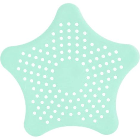 Universeller Silikon-Spülbecken-Siebeinsatz (2er-Pack) für Dusche, Badewanne und Küche (hellgrün)