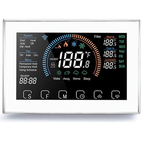 Thermostat with LCD (White) (1/5)