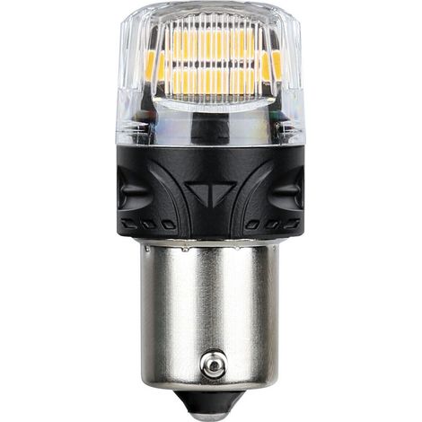 12V Ultra-Lumen Series - (PY21W) - BAU15s - 2 pz  - Scatola - Arancio - Doppia polarità - Resistenza incorporata