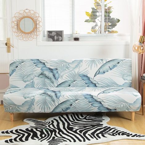 Housse de Canapé sans Accoudoir Extensible,Couverture de Canapé sans Bras Universel Tout Couvert Canapé Pliant Protecteur,Facile à Installer et Nettoyer,Housse de Clic Clac 3 Places,Magicien d\'Oz (1/4)